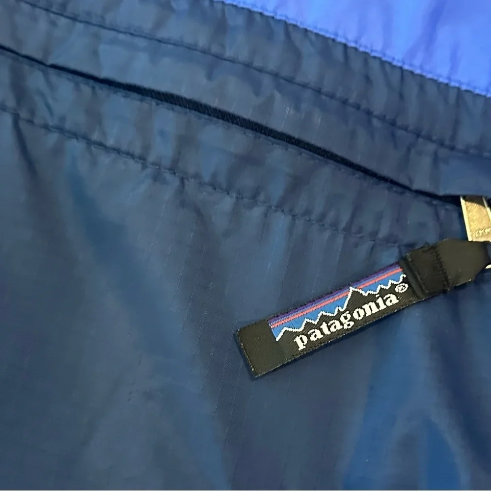 Vintage Patagonia Two Tone Windbreaker Rain Jacket Y2K Gorpcore Size XSmall - Picture 4 of 7